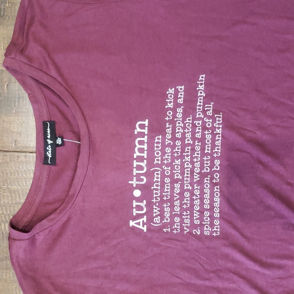Women's State of Mind Top in XL.